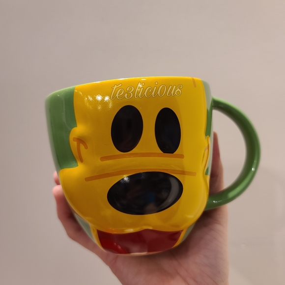 DISNEY PARKS MOUSEWARES 3D PLUTO CERAMIC MUG - Picture 2 of 5